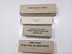 Bachmann Nos Freight Car 4 Lot Ob Power House Reefer Stock. Fixed Price $14.97.