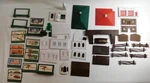 Lionel O/O27 Ho Billboards Plasticville Usa Green Train Signs Fire Dept. Fixed Price $29.99.