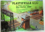 Vintage Plasticville O/s Way Station 5404 New 100% Complete. Fixed Price $89.95.