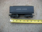 Post War Super Nice Lionel Lines Scale Tender Car Model # 1654-T. Fixed Price $19.75.