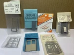 1/4 ON3 Scale Lot Grandt Line Shutter Double Door Factory Storefront New. Fixed Price $10.00.