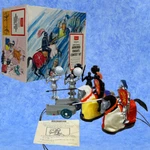 1960S Sears Armored Knights Contest Set In Box Remote Control Battery Toy Rare!. Fixed Price $249.99.