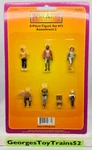 Mth Railking Ga 1:48 6-PIECE Figure Set #11 Assortment 30-11072 Nip Msrp $20. Fixed Price $17.00.