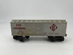 Lionel #9043 Gauge Erie Lackawanna Box Car Gray Good. Fixed Price $12.44.
