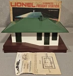 Lionel Gauge Illuminated Freight Station 6-2113 Lighted. Fixed Price $29.99.