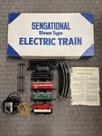 + Marx Gauge No. 5525 Tin Sensational Steam Type Electric Train Set W/ Box. Fixed Price $150.00.