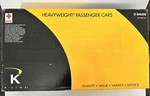 K-line K-4899A Scale American Red Cross 15" Heavyweight Passenger 3-PACK Set. Fixed Price $199.99.