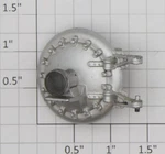 Lionel 8002-25 Die-cast 725 Silver Boiler Front Door With Lens. Fixed Price $12.00.