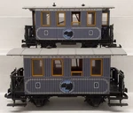 Lgb 22301 Scale Lake George & Boulder Steam Train Set- Passenger Cars Only. Fixed Price $72.74.