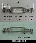 Lionel 6304574683 Collector / Liondrive Double Arm. Fixed Price $10.00.