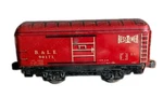 Marx 555 Ble Bessiemer 90171 Boxcar Red Yellow 8 Whl Prewar Gauge Tin Train. Fixed Price $29.95.