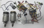 Lionel O-gauge Motors Plus Electronic Parts For 6-24562 Diesel Locomotive. Fixed Price $69.99.