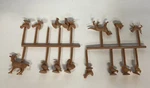 Plasticville Domestic Farm Barnyard Animals (16) Reproduction & Gauge Scale. Fixed Price $14.95.