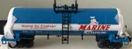 Mth Electric Trains Oil Company/marine Gasoline Tank Car #20-96142 Mib. Fixed Price $50.00.