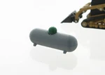 Liquid Petroleum Propane Tank 1:64 Gray Plastic 3D To Scale Diorama 64-320-GY. Fixed Price $7.89.