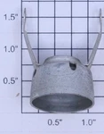 Lionel 494-20 Gauge Rotary Beacon Lens Bracket Assembly. Fixed Price $9.00.