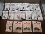 18PC Arttista Scale Hand Painted Pewter Figures Motorcycles Raft Float New. Fixed Price $158.09.