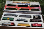 K-line Sante Fe Cross Country Ihop K-1901 O-27 Train Set Complete Box.. Fixed Price $199.00.