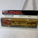 Lionel 6-12819 Gauge Inland Steel Flatbed Tractor Trailer W/stakes #12819 027. Fixed Price $19.00.