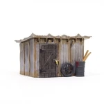 Woodland Scenics WOOBR5856 Built-up Tin Shack. Fixed Price $56.04.