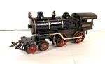 Ives Prewar Gauge Iconic 25 Cast Iron Clockwork Steam Locomotive!. Fixed Price $375.00.
