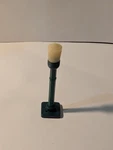 Plasticville Usa 2" O Gauge Street Light Gas Lamp With 30 Mph Speed Limit. Fixed Price $9.99.
