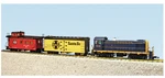 Usa R72401 Santa Fe Gauge S4 Diesel Locomotive Freight Set. Fixed Price $539.95.