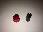 Lionel Parts , 3512-58/58 Red Lens And Lamp Shade. Fixed Price $8.95.