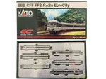 Kato K11401 Sbb Cff Ffs Rabe Eurocity 6CAR Set Scale Model Train Japan Rare Ec. Fixed Price $394.95.