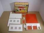 Vintage Bachmann Plasticville O/s Guage Scenery Kit Fire House No. 1607 W/ Box. Fixed Price $24.99.