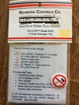 Sealed! Richmond Controls Ez-lite Model EZ51 Scale Passenger Car Light Kit. Fixed Price $34.99.