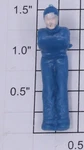 Lionel 352-7 Plastic Blue Iceman Figure With Painted Face (12). Fixed Price $16.80.