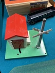 Lionel 145 Gateman Signal Shack With Figure. Fixed Price $70.00.