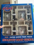 Atlas 21ST Century Searchlight Signal, Type Sa, Item #6936 Four Pack Niob. Fixed Price $150.00.