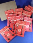 Plasticville O/s LP-9 Dealer Box Street Lamps Original 12 Cards Ex+++++. Fixed Price $195.00.