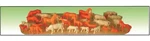 Model Power 6171 36 Piece Scale Unpainted Animals Figures. Fixed Price $7.99.