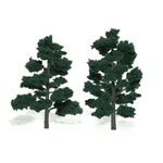 Woodland Scenics TR1517 Ready-made Tree, Dark Green 6-7" (2-PACK). Fixed Price $15.99.