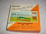 VINTAGE1950S Bachmann Plasticville Miniature Train Accessories Kit # 4401-298 Ho. Fixed Price $45.00.