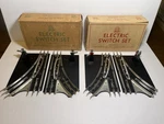 2 Sets Marx No. 610 (48-3104) Electric Switch Track & Marlines W/ Box. Fixed Price $39.99.