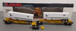 Lionel 6-16334 Gauge Chicago & Northwestern Ttux Flat Cars With Trailers/box. Fixed Price $33.05.