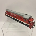 Rivarossi Ho Scale Cb&q Burlington Route Ge U25-C Diesel Locomotive #550. Fixed Price $59.99.