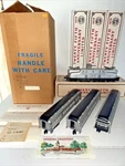 Williams 1079 Gauge Tca "25TH Anniversary" SET-GG-1 & 3-COACH Cars Ob Sb. Fixed Price $220.00.