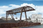 Bridge On Rails Bulk Material Unloading Crane- Ho Scale Kit 933-2906 New. Fixed Price $77.95.