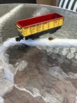Marx Gauge Tin Plate #241708 B&o Baltimore Ohio Gondola Train Car. Fixed Price $16.00.