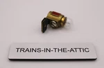 Lionel Mth Tinplate Headlight Housing Gold W/ Bulb Contact Gauge New Oem Part. Fixed Price $12.50.
