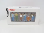 Preiser 68202 Truckers Farmers Workers Men Standing People 1:50 Figure Set. Fixed Price $36.99.