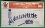 Bachmann Plasticville #1955 - 32 Figures W/paints Scale, New Old Stock. Fixed Price $20.00.