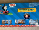 Lionel Thomas & Friends Scale Electric Starter Set With Track Cars. Fixed Price $180.00.