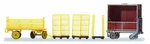 Preiser 17702 Ho Scale Transportation Carts German Post. Fixed Price $21.99.