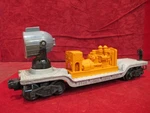 Lionel 3520 Operating Searchlight Car Gauge Grey Orange Vintage Lights. Fixed Price $19.95.